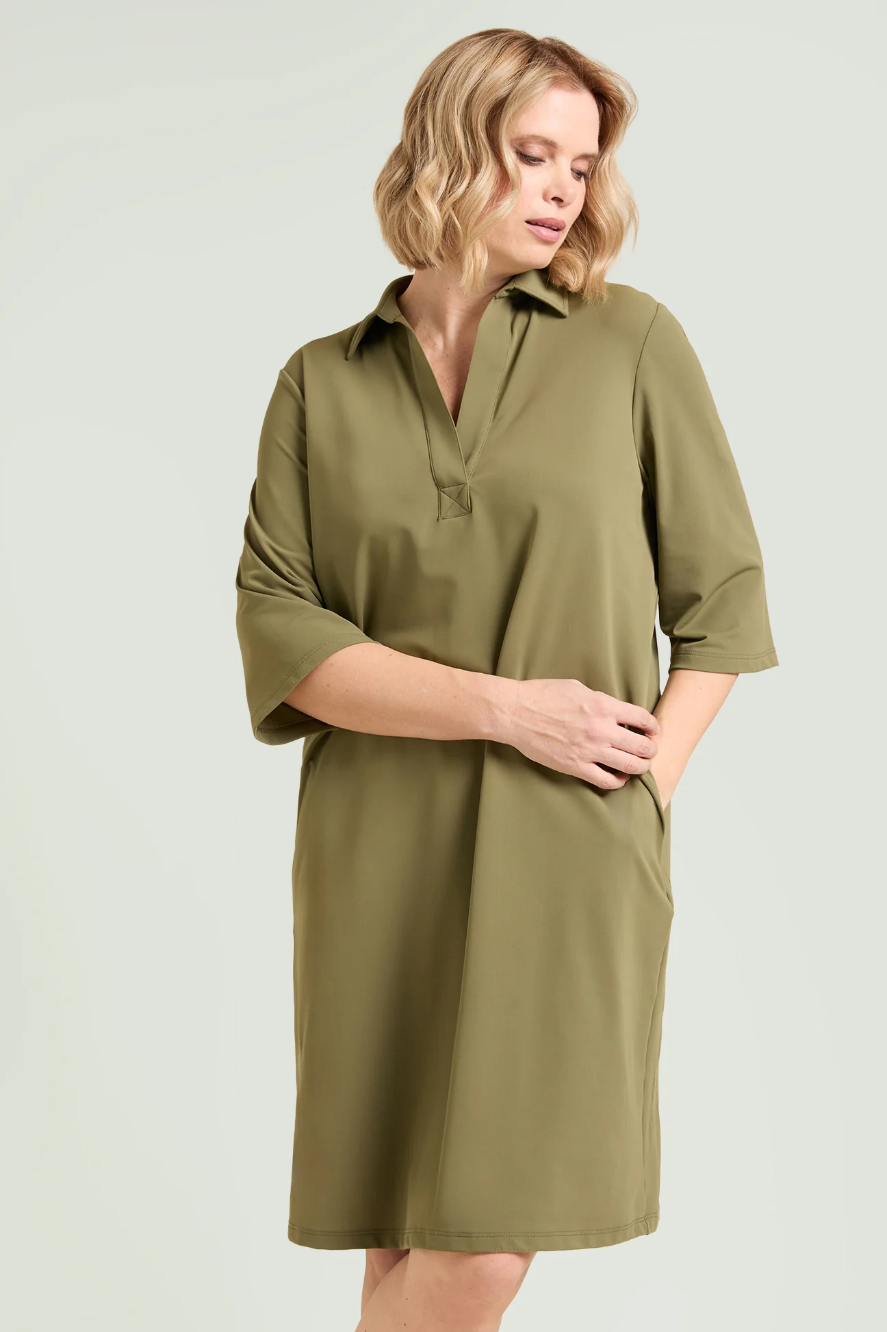 ABITO POLO IN JERSEY PIQUET - Image 3