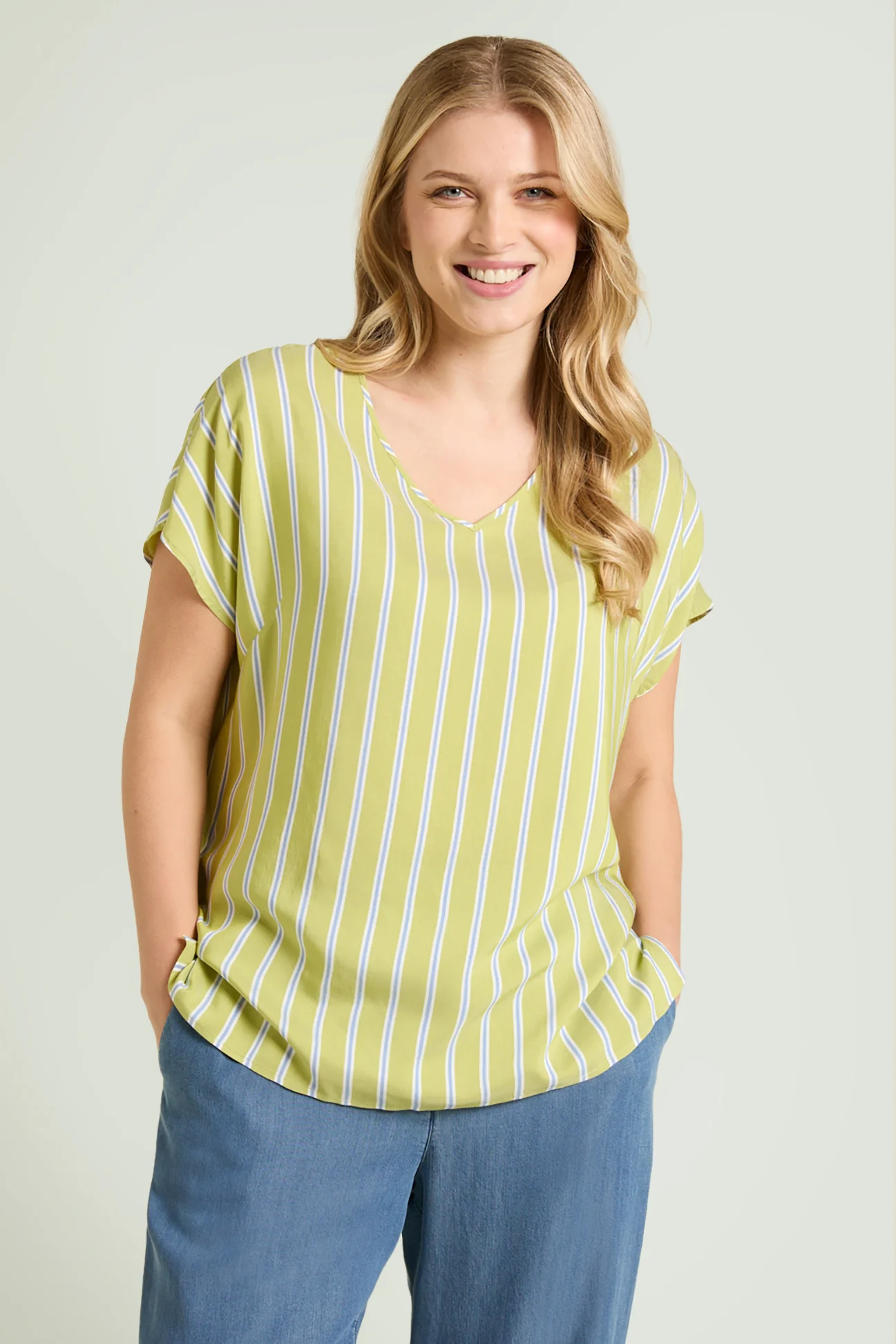 BLUSA A RIGHE