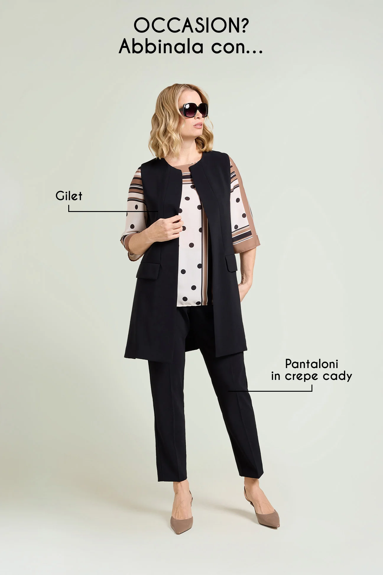 BLUSA IN DOPPIA GEORGETTE STAMPATA - Image 6