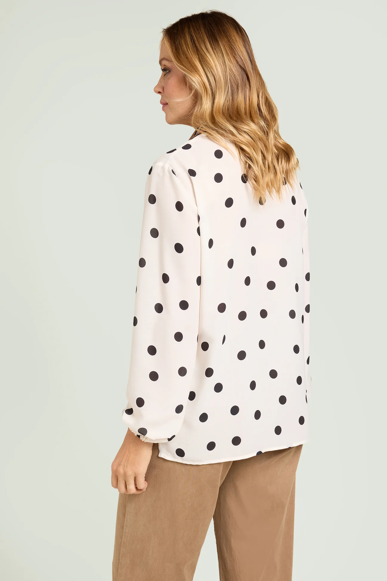 CAMICIA IN DOPPIA GEORGETTE STAMPATA - Image 3