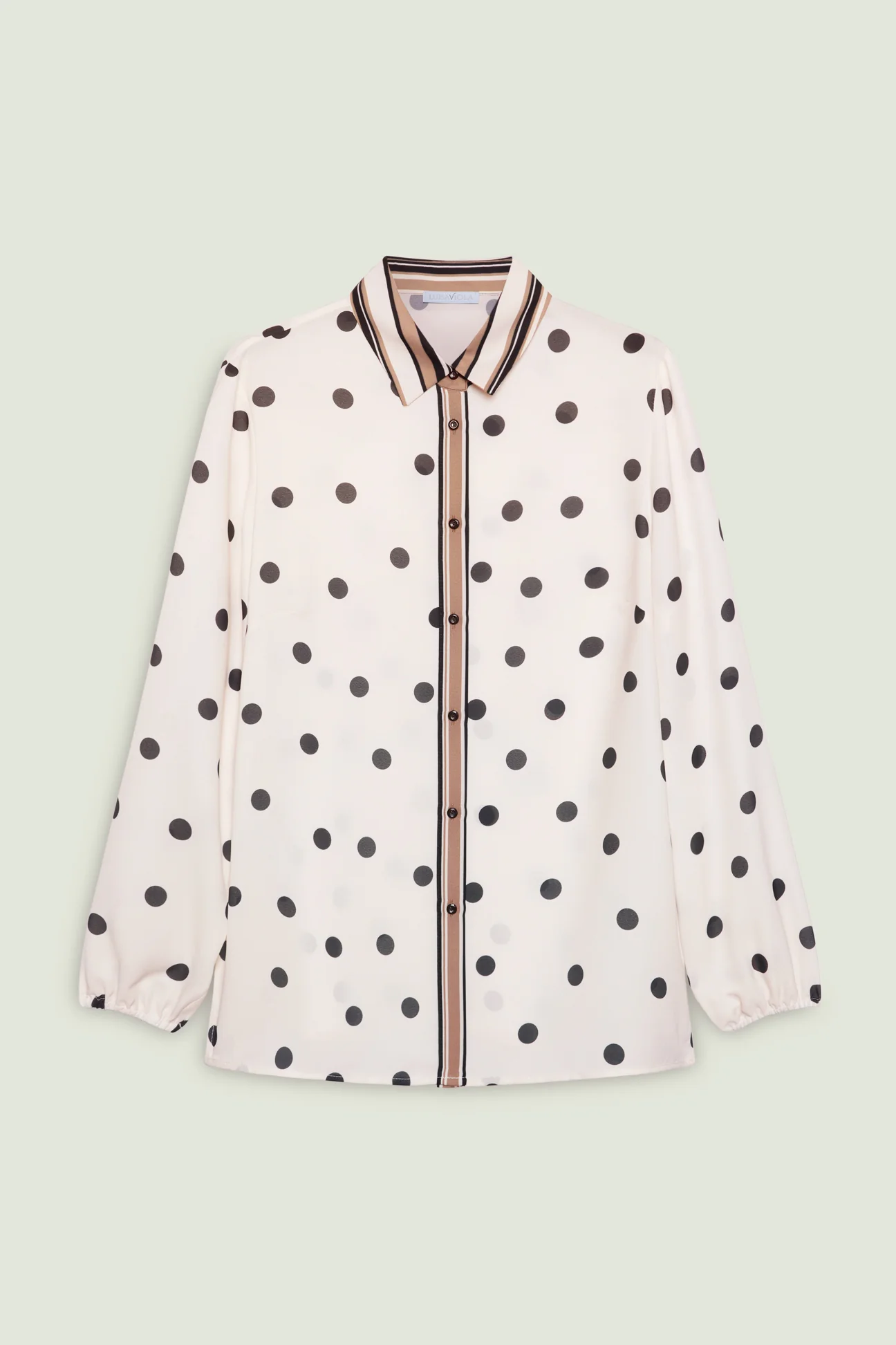 CAMICIA IN DOPPIA GEORGETTE STAMPATA - Image 4