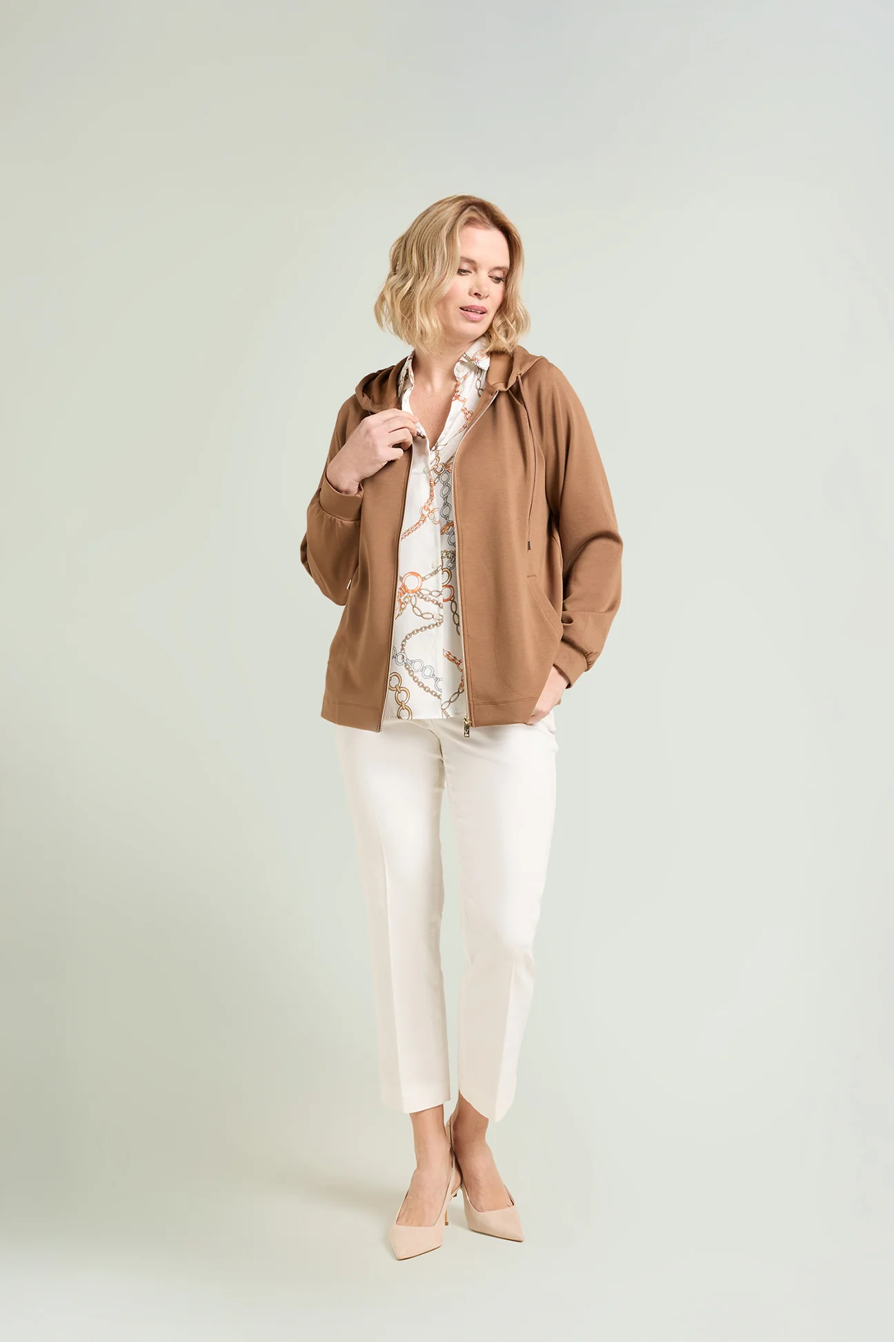 CAMICIA IN SATIN STAMPATO - Image 6