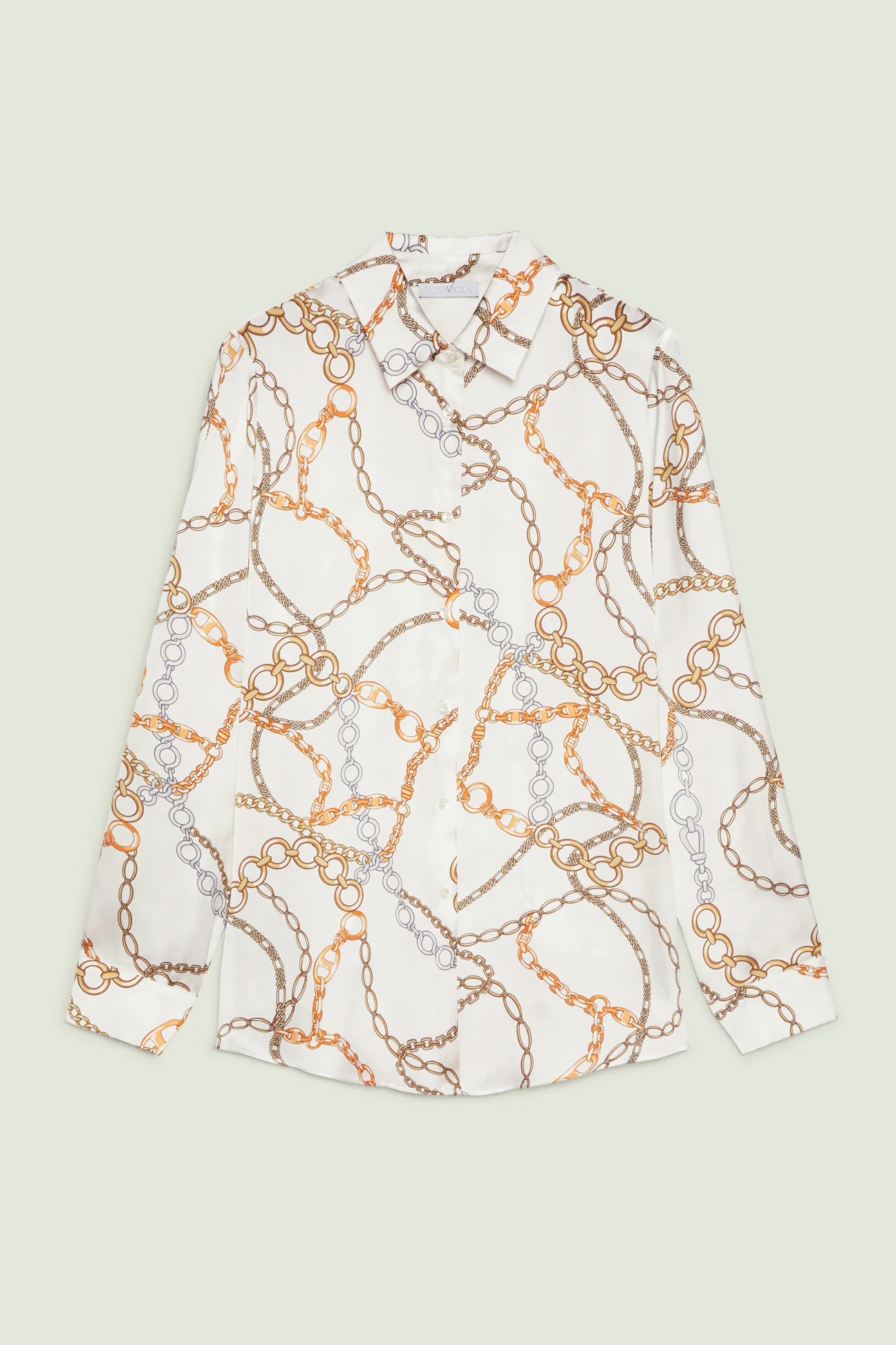 CAMICIA IN SATIN STAMPATO - Image 7