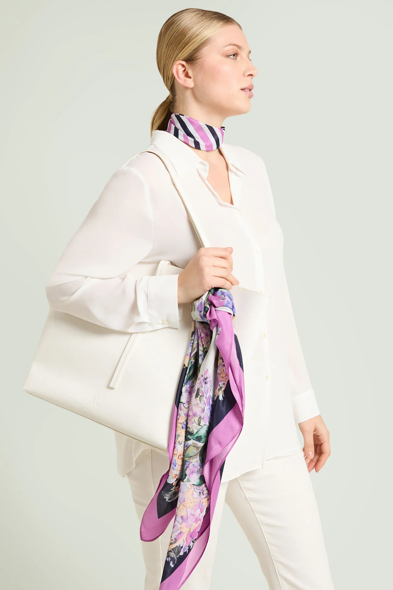 FOULARD E SCIARPINA IN MISTOSETA - Image 3
