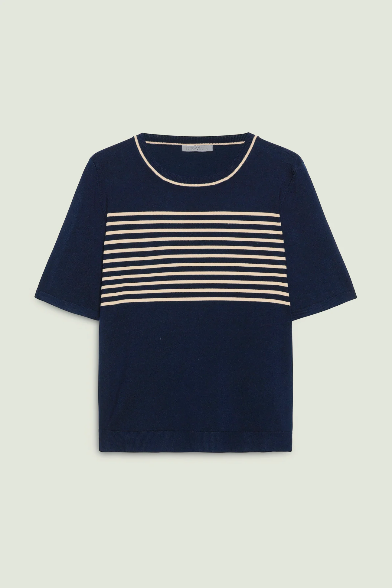 MAGLIA A RIGHE IN VISCOSA COMFORT - Image 7