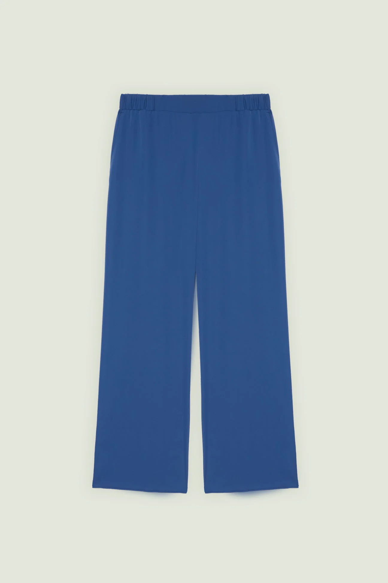 PANTALONI PULL-ON CROPPED IN SILKY TOUCH - Image 5