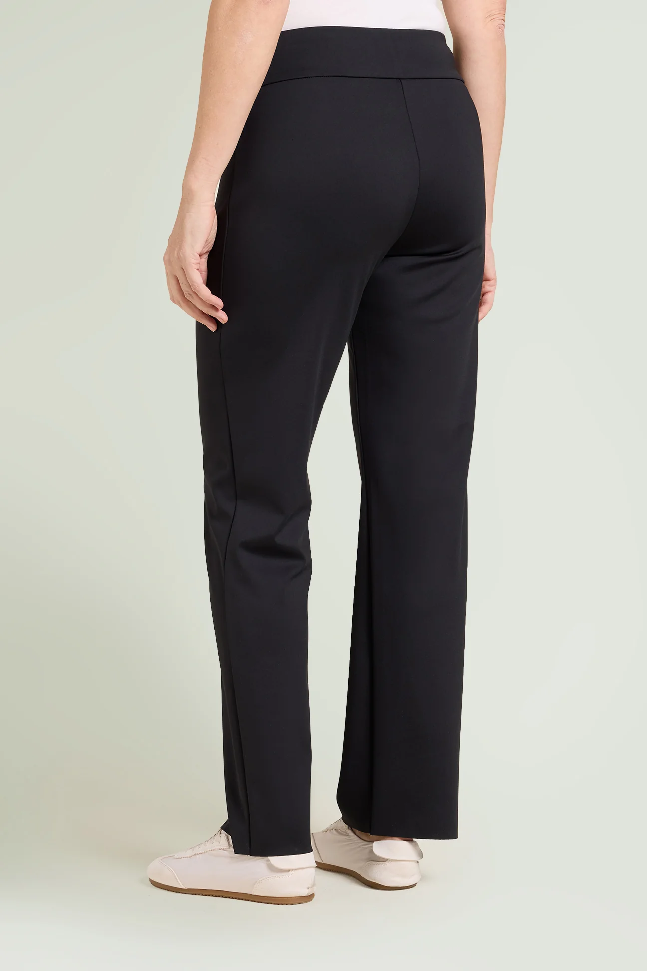 PANTALONI PULL-ON DRITTI IN TECNO-STRETCH - Image 3
