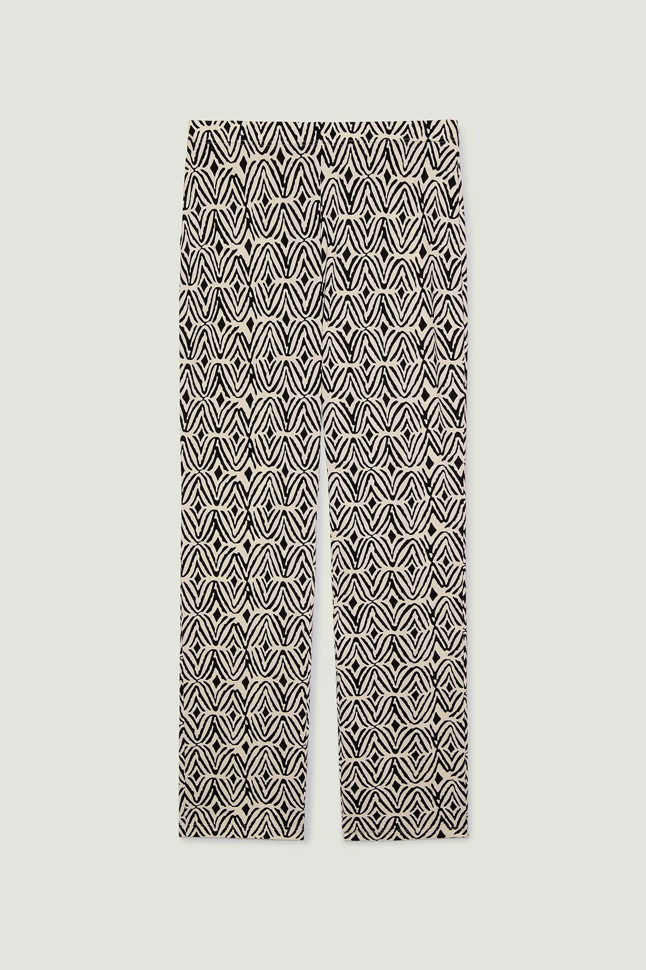 PANTALONI PULL-ON STAMPATI IN JERSEY PIQUET - Image 6